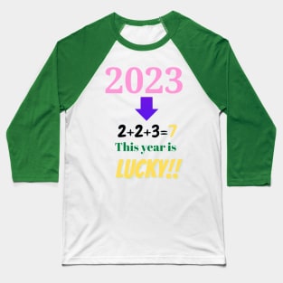 2023 is Luckiest Baseball T-Shirt